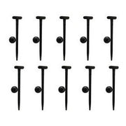 ABRAÇADEIRA T NYLON C/ FIVELA GRAVATA (10PÇS) PRETA P1455P