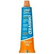 SILICONE ACETICO INCOLOR BLISTER 50G ORBI 5542