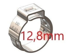 ABRAÇADEIRA AÇO INOX 12.8MM  (10PÇS)  ARI12807