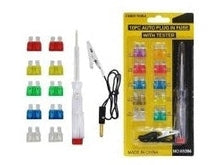 KIT COM 10 FUSIVEIS + CHAVE TESTE - AUTOMOTIVO