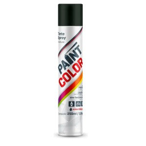 TINTA PAINTCOLOR PRETO BRILHANTE 250ML TECBRIL 5510180