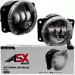 KIT FAROL AUX LED 12V FIAT PAL/SIE/STR PAR ASX4402