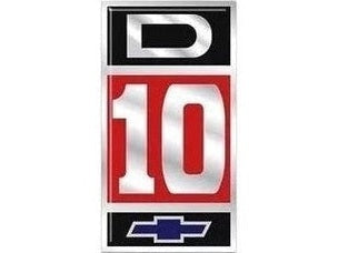 EMBLEMA GM ( D-10 ) LATERAL 1065