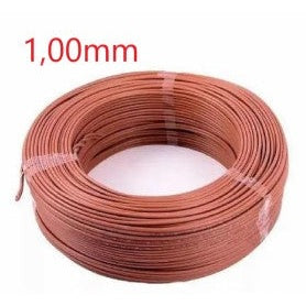 FIO P/ INSTALAÇAO 1,00MM (MARROM - RL100MT) CS16MR