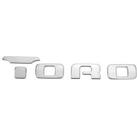 EMBLEMA FIAT ( TORO ) CROMO 13079