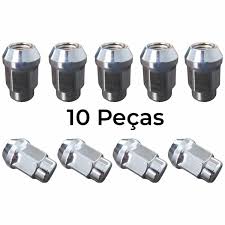 PORCA RODA GM ONIX/COBALT S10 NV (10PÇS) CH19  PR2015 PC