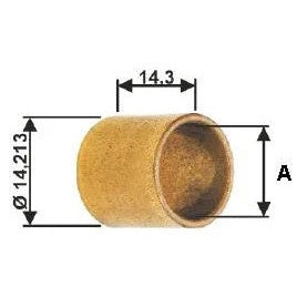 BUCHA P/ MOTOR DE PART 14,213MM X 14,3MM (10PÇS) BC1-0020-00
