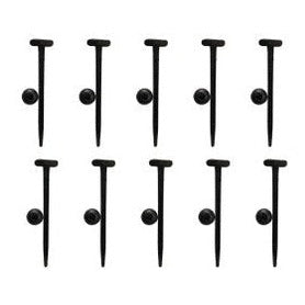 ABRAÇADEIRA T NYLON C/ FIVELA GRAVATA (10PÇS) PRETA P1455P