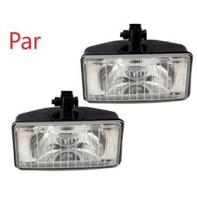 FAROL AUXI RETANGULAR 15CMX7MM METAL (PAR) 668-SL