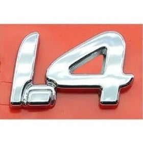 EMBLEMA FIAT (1.4) PALIO/ SIENA 11/... (CROMO) J-1081