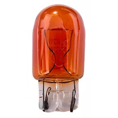 LAMPADA 1 POLO 21W / 12V BSE VIDRO AMBAR 243