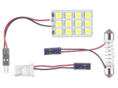 LAMP LED TORPEDO 12V C/ 12LED E ADAPT. WDC0865