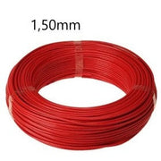 FIO P/ INSTALAÇAO 1,50MM (VERMELHO - RL100MT) CS14VM