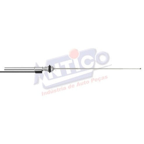 ANTENA 4 ESTAGIOS UNIVERSAL CROMADA AN019