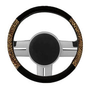 CAPA VOLANTE PRETO COM ONCINHA 38CM CP206