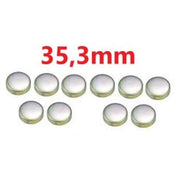 SELO 35.3MM TAMPA BLOCO DO MOTOR PERKINS (10PÇS) NV092