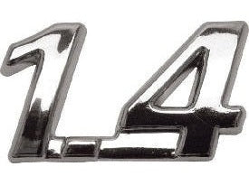 EMBLEMA FIAT ( 1.4 ) FIAT CROMO 02/.. SA971