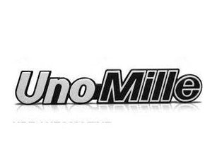 EMBLEMA FIAT ( UNO MILLE ) CROMO/AZUL 414AZ