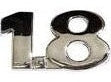 EMBLEMA VW ( 1.8 ) GOL G3 CROMO       513