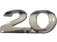 EMBLEMA VW ( 2.0 ) GOL G3 CROMO SA514