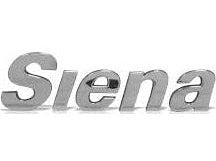 EMBLEMA FIAT ( SIENA )  02/...   CROMO       00588