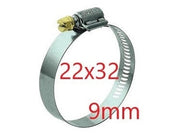 ABRAÇADEIRA SEM-FIM 22X32MM 9MM (20PÇS) MAB2232