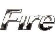 EMBLEMA FIAT ( FIRE ) UNO/PALIO CROMO SA957