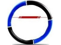 CAPA VOLANTE AZUL/PRETA C/ ANEL CROM. 103