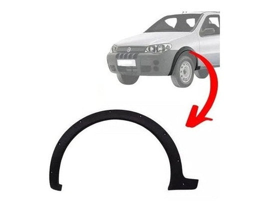 MOLDURA P/LAMA FIAT STRADA 05/12 LE DIANT. J60839