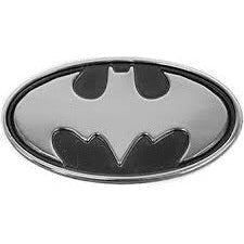 EMBLEMA ( MORCEGO BATMAN ) CROMADO/ PRETO 20521