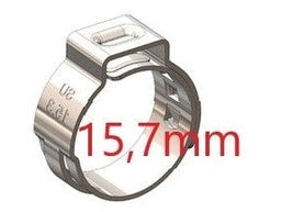 ABRAÇADEIRA AÇO INOX 15.7MM (10PÇS) ARI15707