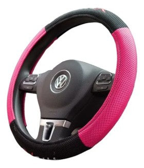 CAPA VOLANTE PRETO/ROSA 38CM CP207