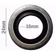 ARRUELA BUJAO RENAULT METAL/BORRACHA (10PÇS) LA2801