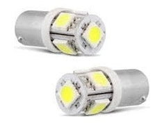 LAMP LED 5050 BRANCA 12V BA9S 5SMD (PAR) IMP935.31