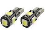 LAMP LED T10 5 SMD TORRE CAMBUS (PAR) YN-LH027