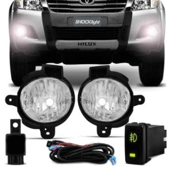 KIT FAROL AUXI TOYOTA HILUX SRV 09/11 B/ORIG 27013