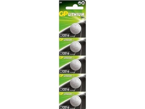 BATERIA CR-2016 CARTELA C/ 5 UN  134P1