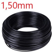 FIO P/ INSTALAÇAO 1,50MM (PRETO - RL100MT) CS14PT