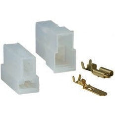 KIT CONECTOR 2 VIAS 6,3MM C/ TERMINAIS 1824