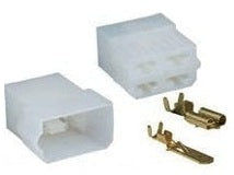 KIT CONECTOR 4 VIAS 6,3MM C/ TERMINAIS 1830