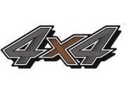 EMBLEMA TOYOTA ( 4X4 ) HILUX 2021 (ADESIVO) 937140