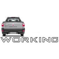 EMBLEMA ( WORKING ) TAMPA FIAT STRADA 13116