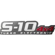 EMBLEMA GM ( 4X4 ) S10 09/11 ADESIV. VERM. 2950829