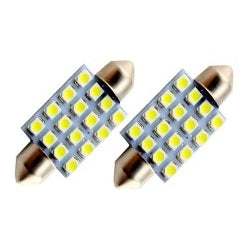 LAMP LED TORPEDO 31MM 12V 16SMD3528 1014001