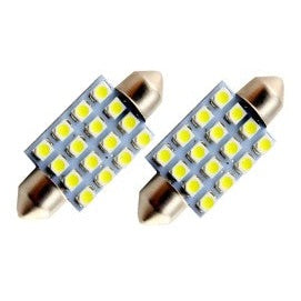 LAMP LED TORPEDO 36MM 12V  16SMD3528  1014002