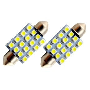 LAMP LED TORPEDO 41MM 12V (PAR) 16SMD3528 1014003