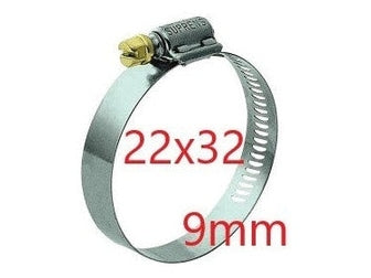 ABRAÇADEIRA SEM-FIM 22X32MM 9MM (20PÇS) ABC92232