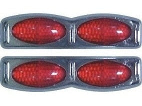 LUMINOSO PROTETOR PORTA BASE PRETA-VERMELHO 16008