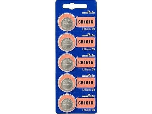 BATERIA CR-1616 3V CARTELA C/ 5 UN 134P5