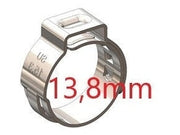 ARAÇADEIRA AÇO INOX 13.8MM  (10PÇS)  ARI13807